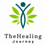 The Healing Journey logo representing holistic healing, yoga, mindfulness, and natural wellness